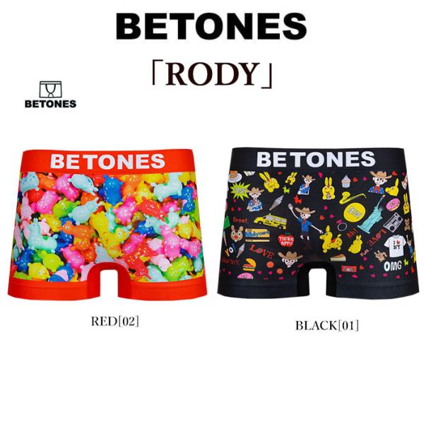 BETONES ビトーンズ RODY コラボ ボクサーパンツ 下着 アンダーウェア 返品・交換不可 ...