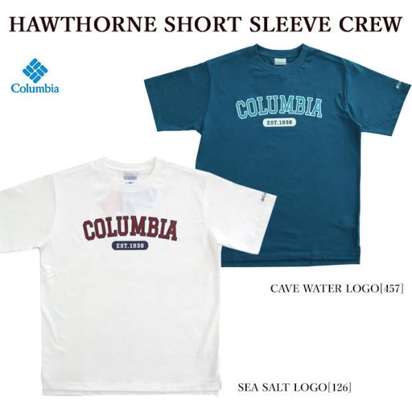 Columbia コロンビア PM0317 HAWTHORNE SHORT SLEEVE CREW ...