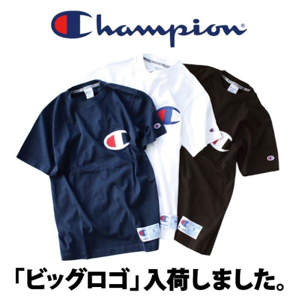 Champion チャンピオン C3-F362 ACTION STYLE ビッグロゴTシャツ ストリ...