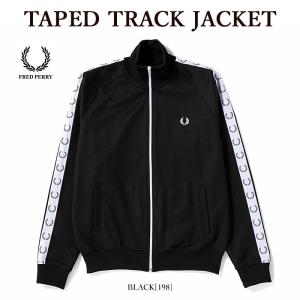 FRED PERRY フレッドペリー J4620 TAPED TRACK JACKET トラックジャケット トリコット素材 ジャージ メンズ レディース ポイントアップ｜BUMP STORE