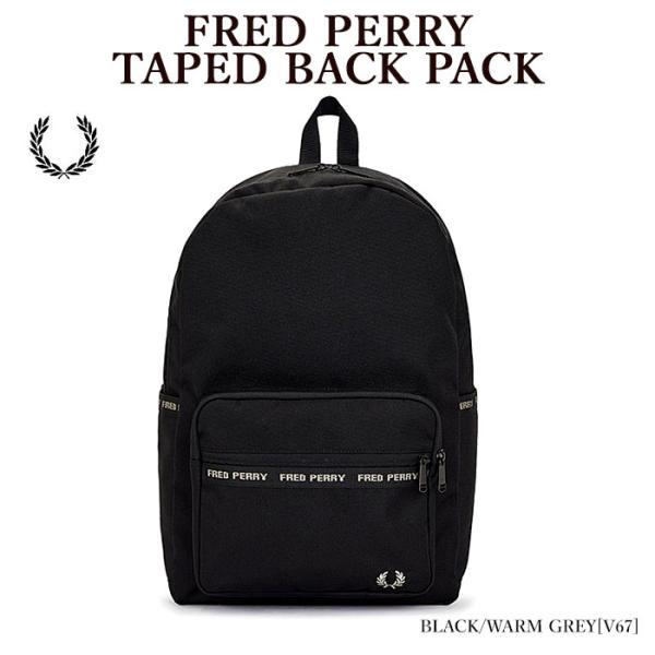 バックパック FRED PERRY フレッドペリー L7257 FRED PERRY TAPED B...