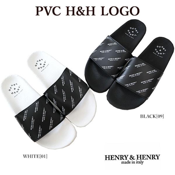 HENRY&amp;HENRY ヘンリー&amp;ヘンリー 45352 PVC H&amp;H LOGO サンダル シャワー...