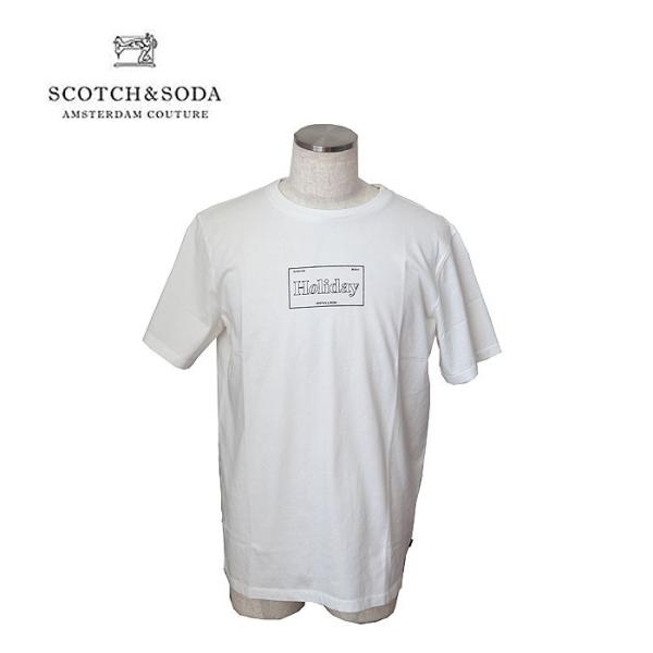 【処分SALE】SCOTCH&amp;SODA スコッチ&amp;ソーダ 155383 Tシャツ メンズ レディース