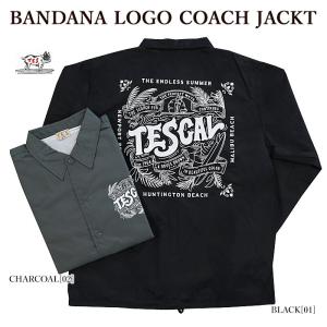 【処分SALE】The Endless Summer エンドレスサマー 23774001 TES CAL BANDANA COACH JACKET コーチジャケット ハワイアン バンダナ メンズ レディース