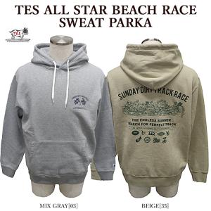 【処分SALE】プルオーバー The Endless Summer エンドレスサマー 23774364 TES ALL STAR BEACH RACE SWEAT PARKA スウェットパーカー メンズ レディース