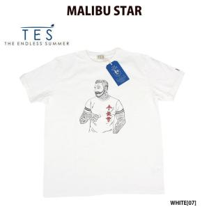 【処分SALE】The Endless Summer エンドレスサマー 9574308 MALIBU STAR-T Tシャツ TES テス カリフォルニア サーフ マリブスター