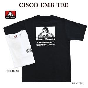 BEN DAVIS ベンデイビス 2580019 CISCO EMB TEE 半袖Tシャツ サンフランシスコ 刺しゅう メンズ レディース bmp SALE