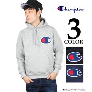 Champion チャンピオン C3-E127 ビッグロゴスウェットパーカー メンズ レディース｜bumpstyle