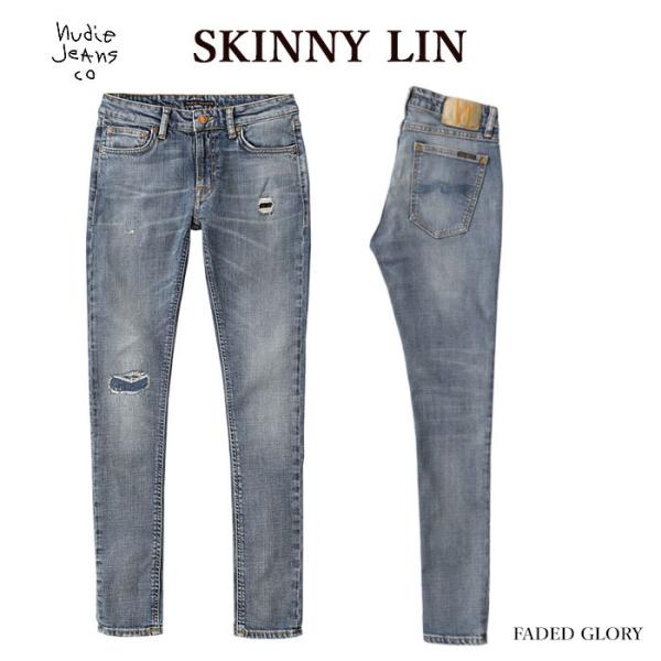 Nudie Jeans ヌーディージーンズ SKINNY LIN 113768 L30 スキニーリン...