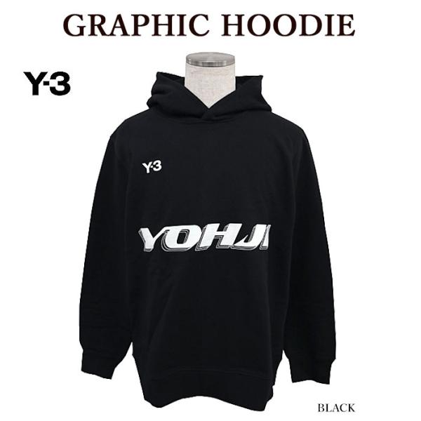 【店内全品ポイント5倍】Y-3 ワイスリー HT4732 U GRAPHIC HOODIE プルオー...