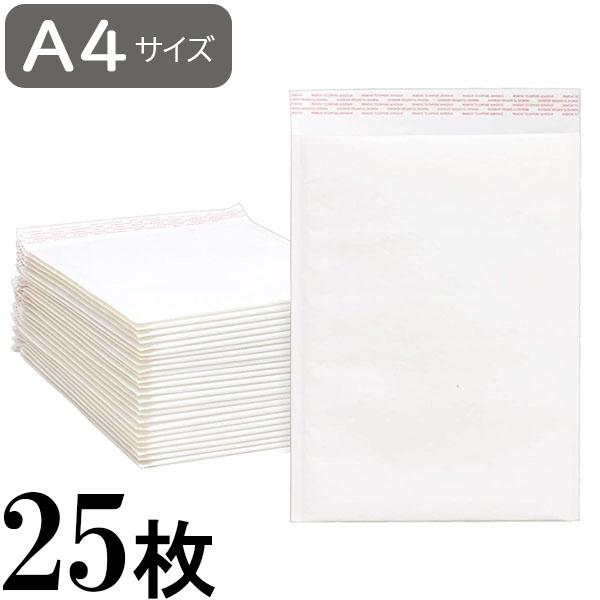 アイ・エス クッション封筒 A4サイズ対応 白 25枚 CE-A4-25