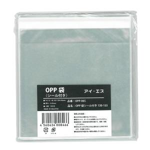 4個までメール便OK】 アイ・エス OPP袋[透明袋] シール付き 160-105