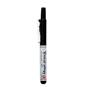 【25本までメール便OK】 寺西化学工業　マジックインキ　マジックノック [細字/黒・ブラック]　MKHP-T1　ノック式　油性ペン　携帯　便利　作業効率UP