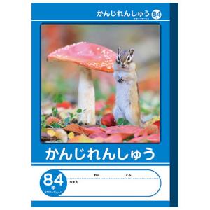 【7冊までメール便OK】NK学習帳 かんじれんしゅう [84字リーダー入り] 小学1〜3年生 NKB-B5G-KA84J 漢字練習帳84字 かんじドリルようノート 小学生 ノート｜bun2bungu