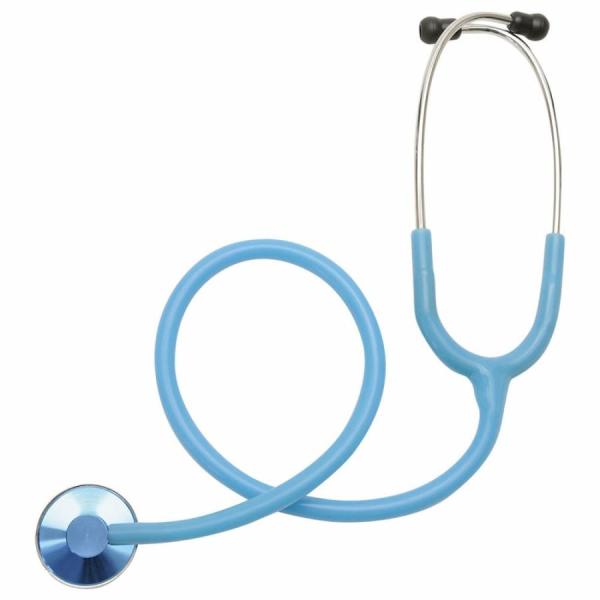 【SALE 在庫処分】【1点のみメール便OK】 ノルコーポレーション ステソスコープ 聴診器 ブルー...
