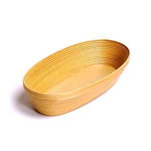 ブナコ製コスメティックトレイ・ナチュラル Sサイズ ｃ625 お洒落なオーバル型フォルム お化粧道具...