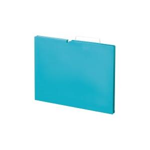 コクヨ NEOS ネオス 個別フォルダー PP製A4マチ15mm ターコイズブルー 10冊パック A...