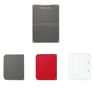 プラス A5 サイズにおりたためる A4 クリップボード＋