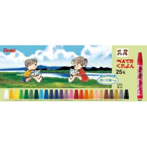 ぺんてる くれよん 25色 PTCR-25 : webby shop - 通販 - Yahoo