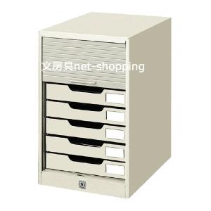 ライオン事務器 シャッター付きレターケース No.135PT 5段 : 文具