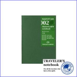 メール便対応可 midori ミドリ TRAVELER'S notebook トラベラーズノート 002 リフィル セクション パスポートサイズ 14369006