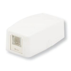 PANDUIT CAT6 1個口 スプリングシャッター付ローゼットキット JOQ1H600
