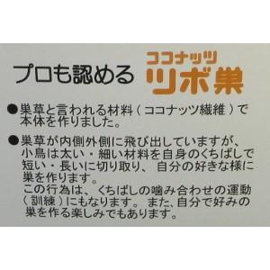 【KAWAI】ココナッツツボ巣(小)の詳細画像2