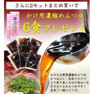 紀州南高梅肉入 紀州 梅そば 300g(3人前...の詳細画像4