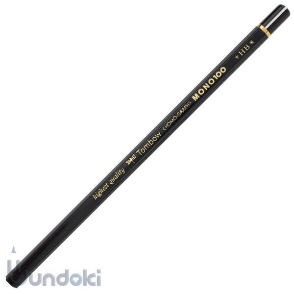TOMBOW トンボ鉛筆 MONO-100 モノ100鉛筆(硬度：F)