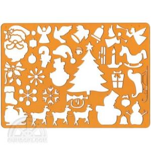 KOH-I-NOOR/コヒノール テンプレート(CHRISTMAS/クリスマス)