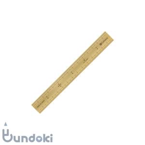 Cohana コハナ 真ちゅうの竹尺・15cm｜bundoki