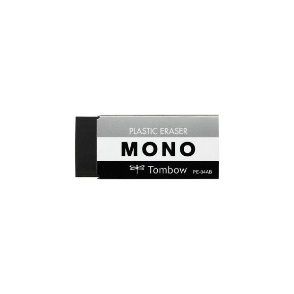 【TOMBOW/トンボ鉛筆】MONO ブラック消しゴム/PE-04AB