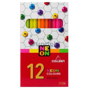 コーリン蛍光色鉛筆 11色カラー 鉛筆 No 775n 12 六角 紙箱入り 色鉛筆 ネオンカラー ブンボーグエス 通販 Yahoo ショッピング