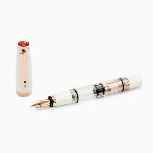 TWSBI ツイスビー 万年筆 ダイヤモンドミニ RGⅡ EF 極細字 ホワイト TWSBI（ツイスビー） ダイヤモンドミニ ホワイトローズゴールドII (EF