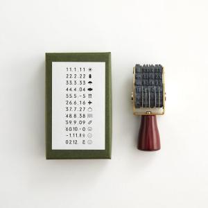 水縞 mizushima 回転印 日付 マーク