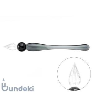 guridrops ぐり工房 グラマラスショートガラスペン (Gray)