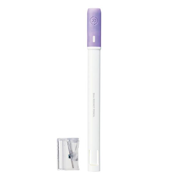 kutsuwa クツワ 削り付シンロケット鉛筆 (パープル)