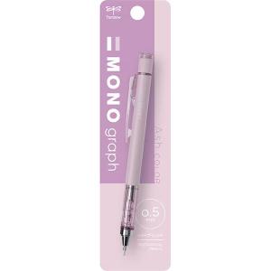 TOMBOW トンボ鉛筆 モノグラフシャープペンシル・アッシュカラー限定色 (0.5mm モーブ)