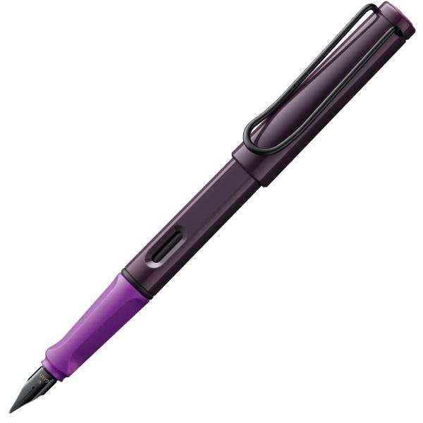 LAMY SAFARI 万年筆 violet blackberry (F  細字)2024年限定色 ...