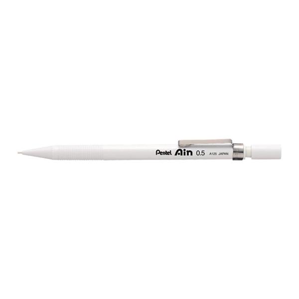 Pentel ぺんてる シャープペンシル A125A・0.5mm  (ホワイト)