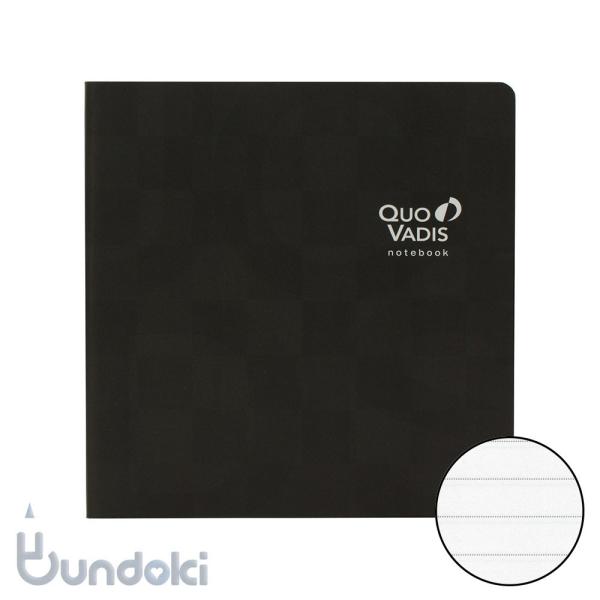 QuoVadis/クオバディス ノートブック 16×16 モザイク/ブラック (クラシック)