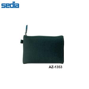 セキセイ／超厚クッションケース　ブラック　収容物サイズ／デジタルカメラ（AZ-1353-60）電子機器などの収納に最適　小物入れ　　バッグインバッグ　sedia｜bungle