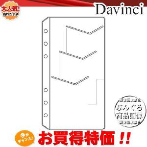 【聖書リフィル】Davinci　リフィル「聖書サイズ・アクセサリー」カードホルダー（縦型）DR230【ダ・ヴィンチ】レイメイ藤井｜bungle