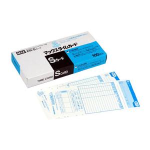 ☆マックス タイムカード ER-Sカード : ぶんぐる - 通販 - Yahoo