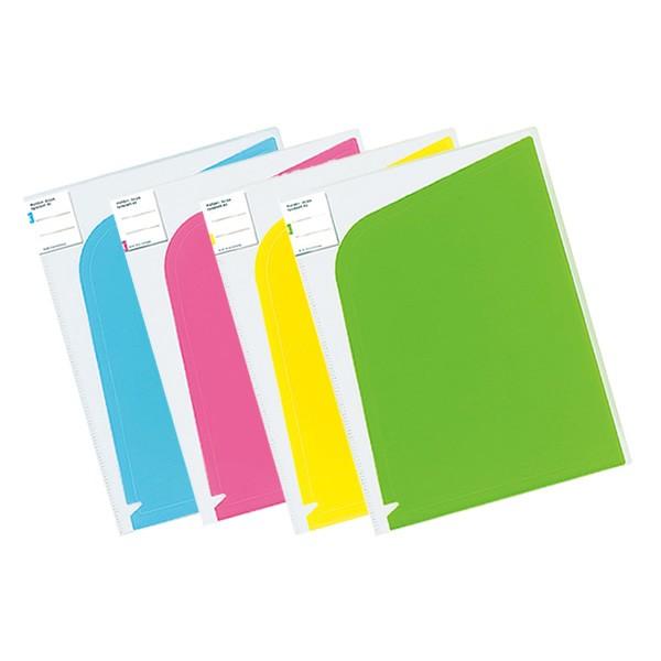 全4色！コクヨ／ホルダーブック(ポケット:4)A4（フ-5702）書類を簡単に分類できるブックタイプ...