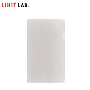 【B4サイズ】LIHIT LAB.（リヒトラブ）／カラークリヤーホルダー　乳白（F-78B-1） カット加工で破れにくい！スリムタイプのカラフルなファイル｜bungle