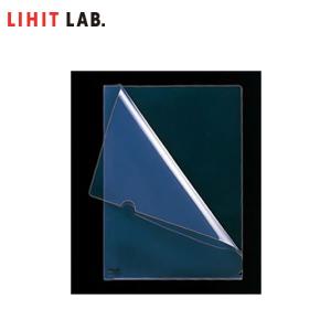 【B4サイズ】LIHIT LAB.（リヒトラブ）／カラークリヤーホルダー　クリスタル（F-78B-25） カット加工で破れにくい！スリムタイプのカラフルなファイル｜bungle