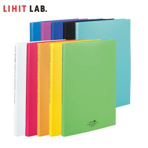 【全10色・A4-S・30穴】LIHIT LAB.（リヒトラブ）／AQUA DROPs（アクアドロップス）クリヤーブック＜ポケット交換タイプ＞（N-5015）｜ぶんぐる