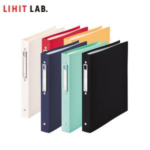 【全6色・A4-S・10ポケット】LIHIT LAB.（リヒトラブ）／noie-style クリヤーブック交換式　ポケット20枚（N-7683）リング式ファイル｜bungle