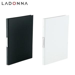 【全2色・A4タテ型】キングジム／LADONNA（ラドンナ） モノクローム クリアーファイル差し替え式 30ポケット（PAM-139）　高級感のあるファイル　KING JIM｜bungle